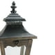 Raz 29.5" Lampe en Bois de Style Pagode Marron Pilier Bougie Lanterne – image 4 sur 5