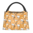 thumbnail image 1 of Balery Beer In Glasses Bolsa de Aislamiento Portátil – Bolsa de Almuerzo con Forro de Aluminio Mejorado, Funda Impermeable y Fácil de Limpiar para Picnic y Caja de Almuerzo, 1 of 6