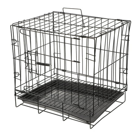 KONTONTY 1 Set Wire Pet Crate with Easy Disassembly and Latch for Safe Use
