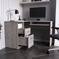 thumbnail image 2 of L-Shaped Desk with Keyboard Tray | Two Drawers, Sleek Handles | For Office or Study | Durable and Functional, 2 of 3