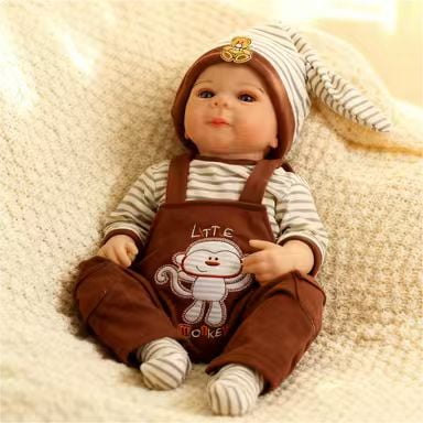 Dayoff Kids Lifelike Reborn Baby Dolls - 18 Inch Realistic Baby Doll (No Accessories) For Kids Age 3+