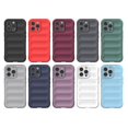 thumbnail image 2 of Funda de teléfono TPU + franela para iPhone 13 Pro, color morado, 2 of 5