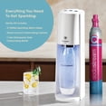 thumbnail image 3 of SodaStream E-TERRA Sparkling Water Maker (White) with CO2 and Carbonating Bottle, 3 of 5