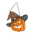 thumbnail image 1 of Teissuly Halloween Creativing Pumpkin Decoration Pendant Indoor Balcony Wall Window Wall Hanging Crafts Pendant Teissuly WER202309201534, 1 of 8