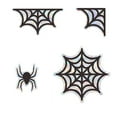 thumbnail image 2 of Holloyiver Spider Web and Spider Window Clings - Anti-Collision Decals to Save Birds, Non-Adhesive Prismatic Window Clings, Rainbow Stickers, 2 of 9