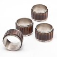 thumbnail image 1 of Godinger 8252 Bamboo Napkin Rings, Set of 4, 1 of 1