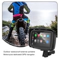 thumbnail image 3 of Riwesomey Navegación Equipo compatible con Bluetooth Montajes eléctricos de 5 pulgadas Accesorios Sistema de controlador estable y duradero Accesorios para motos, 3 of 6