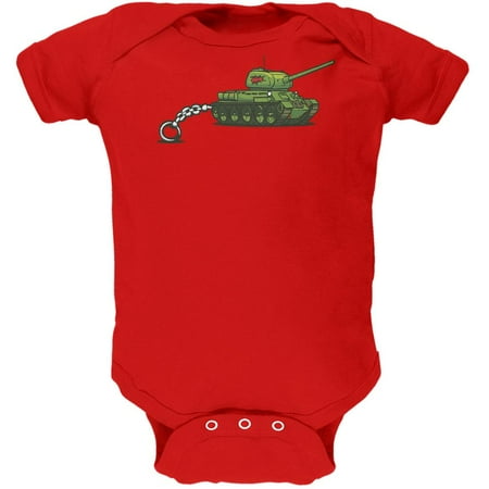 

Keychain Tank Ant Army Red Soft Baby One Piece - 9-12 months