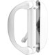 thumbnail image 1 of Tirador para puerta de patio Prime-Line C 1275, blanco fundido a presión con cierre, 1 of 4