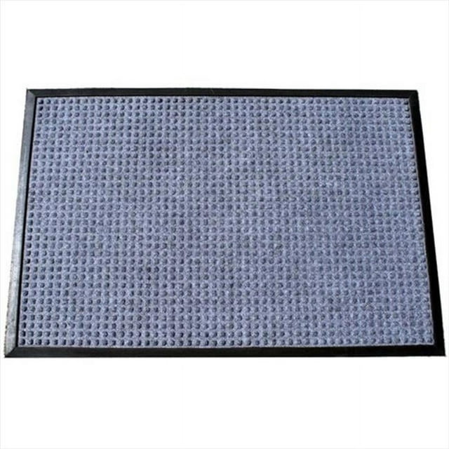 Durable Corporation 630S0023GY Tapis Stop-N-Dry 2 Pi. L x 3 Pi. en Gris