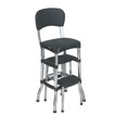 thumbnail image 2 of Cosco 11120Cbb1E Black Retro Counter Chair / Step Stool, Black, 2 of 4