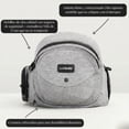 thumbnail image 2 of TushBaby - Portabebés Ergonómico de Asiento de Cadera con Almacenamiento, Gris, 2 of 7