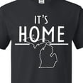 thumbnail image 4 of Inktastic It's Home- State of Michigan Outline T-Shirt, 4 of 5