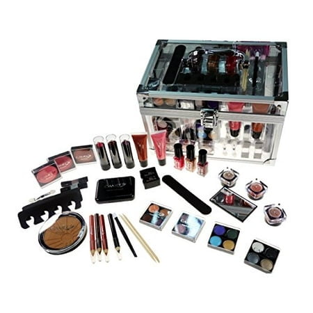 B-221 par Cameo Collection Carry All Trunk - Trousse de Maquillage - Maquillage,Pédicure,Manucure