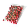 thumbnail image 5 of Monstrate Bolsa de 100 Uds. De espuma de bayas rojas de Navidad Artificial, fruta de simulación, cereza pequeña, regalo de Navidad para el hogar, Rojo 12 mm 2piezas Monstrate CBP047456, 5 of 5