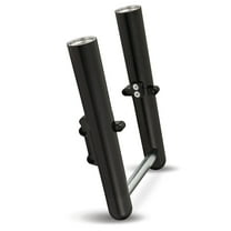 Arlen Ness Smooth Black "Hot Legs" Fork Legs (06-521)