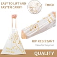 thumbnail image 3 of ACDANC 2026 New 60 Pcs 2 Gallon Pink Small Trash Bags- Drawstring,Individual Unscented Small Garbage Bags,White Rabbit Print Trash Can Liners for Bathroom, 3 of 7