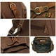 thumbnail image 5 of Mochila HuaChen Vintage Canvas con detalles en piel 20L M32, 5 of 6