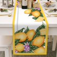 thumbnail image 2 of Small Fresh Table Flag Spring And Summer Flower Linen Print Tablecloth 6, 2 of 6