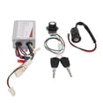 thumbnail image 2 of Controlador De Velocidad De Bicicleta, Interruptor De Control De Velocidad Controlador De Bicicleta Eléctrica 12V 500W Alta Torsión Para Triciclos, 2 of 7