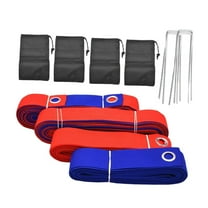 TTETTZ Beach Volleyball Line Portable Boundary Lines Set for Grass Backyard Outdoor