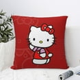 thumbnail image 3 of Hello Kitty Throw Pillow Cover Decoration Pillow Case Cushion for Home Sofa Couch 20"x20", 3 of 7