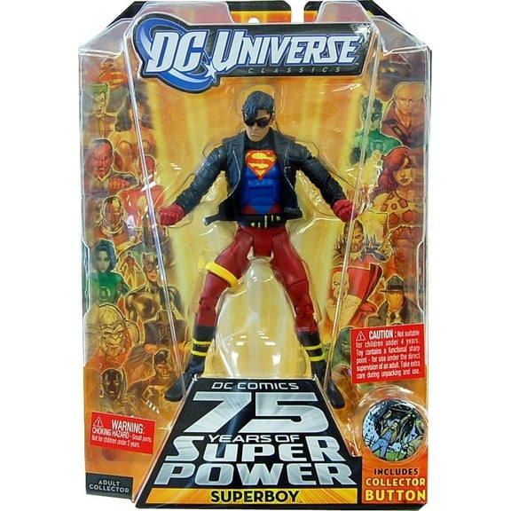 DC Universe 75 Years of Super Power Classics Superboy 6 Action Figure