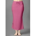 thumbnail image 6 of Trendmalls Lycra Spendex Saree Shapewear Petticoat for Women-P01-Rose Pink, 6 of 6