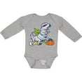 thumbnail image 3 of Inktastic Halloween Dinosaur Mummy Boys or Girls Long Sleeve Baby Bodysuit, 3 of 5