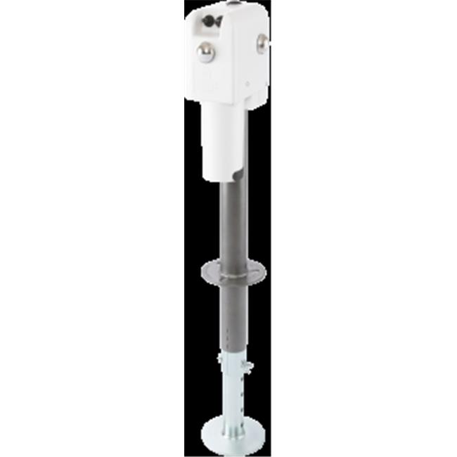 88141 HB4500 White Husky Brute Towing Trailer Tongue Jack, White