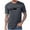 Gray1, variant on Khunlpohl Big and Tall Shirts for Mens Short Sleeve Tee with Pockets Casual Crewneck Loose Tshirts M-4XL