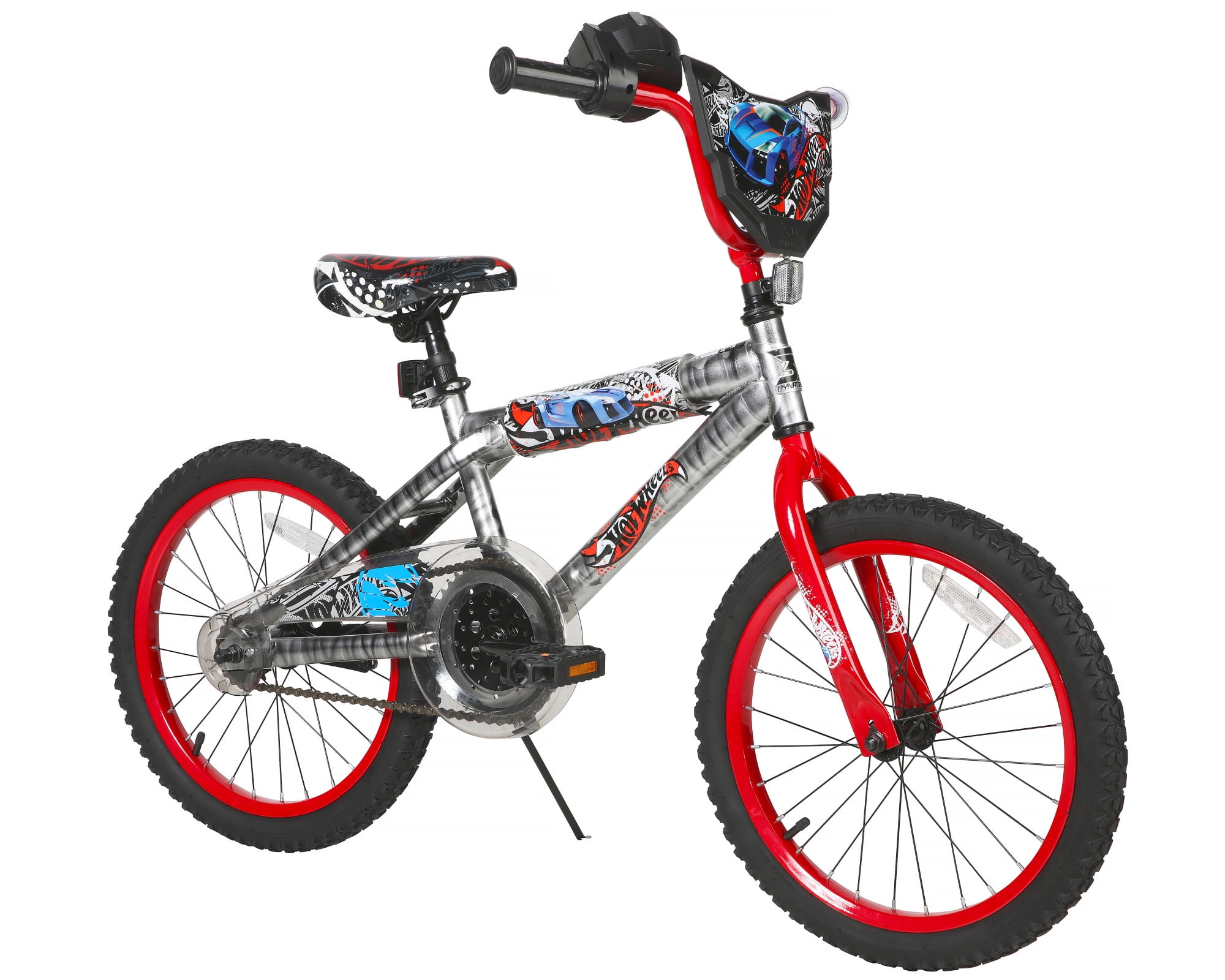 Charcoal Gray 18" Abyss Boy's Freestyle BMX Bike W/Removable Training Wheels 