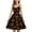 Z09-Black, variant on MUXiin Girls Dresses Size 14-16 Girls Halloween Dress A Line Strapless Party Gown With Elastic Back Zipper For Festive Occasions Age 5 14,s-Orange