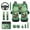 Sloth Green, variant on Jeiento Sloth Car Seat Cover Full Set with Steering Wheel Cover Seat Belt Strap Pads Armrest Pad Coasters Keychain Lipstick Holder Green 13 PCS Automobile Accessory Interior Decor