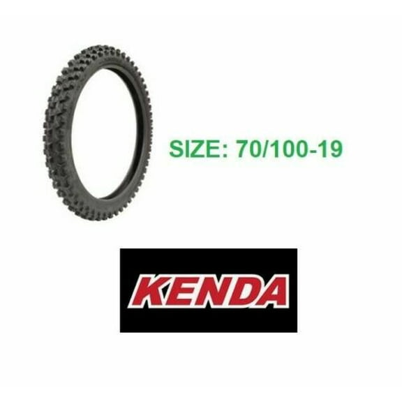 KENDA 70/100-19 PERFORMANCE TIRE FOR PIT BIKE K783F TR91