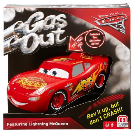Disney/Pixar Cars 3 Gas Out Game for 2-6 Players Ages (Best Three Player Games)