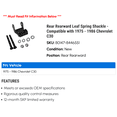thumbnail image 2 of Rear Rearward Leaf Spring Shackle - Compatible with 1975 - 1986 Chevy C30 1976 1977 1978 1979 1980 1981 1982 1983 1984 1985, 2 of 2
