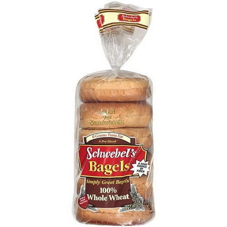 Schwebel?s 100% Whole Wheat Bagels, 15 oz