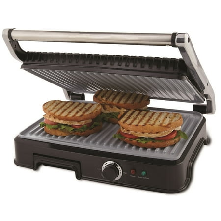 UPC 034264467989 product image for Oster Extra Large DuraCeramic Panini Maker and Indoor Grill | upcitemdb.com