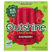 Outshine Raspberry Frozen Fruit Bars, 6 Count