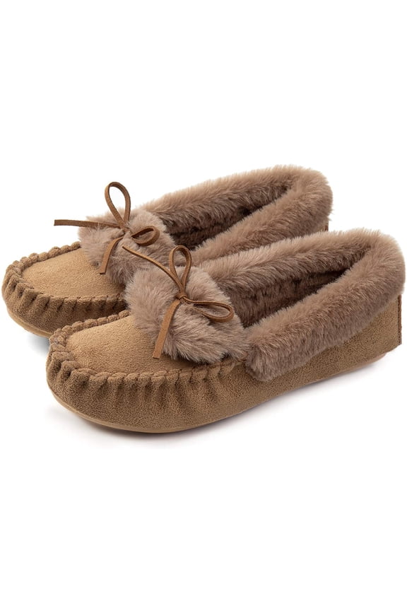 Women's Naomi Faux Fur Moccasin Slipper