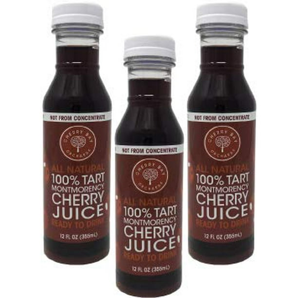 Cherry Bay Orchards Montmorency Tart Cherry Juice - (3 pack - 12oz