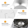 thumbnail image 5 of NUAHRHY 2pcs Elevated Cat Bowl  for Small Cats Dogs 5.1"  Wide Indoor Stainless Steel Raised Cat Dishes for Food and Water 15° Tilted  Anti-Vomiting Dog Bowl Whisker Friendly Spine Friendly, 5 of 11