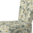 thumbnail image 4 of Designart "Radiant Poppy Bloom Cheer I" Chaise d'Appoint Blanche à Fleurs - Fauteuil de Cottage pour Chambre, 4 of 7