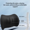 thumbnail image 5 of Car Cushion Car Memory Foam Lumbar Cushion To Relieve Driving Fatigue Slow Car Lumbar Pillow, 5 of 6