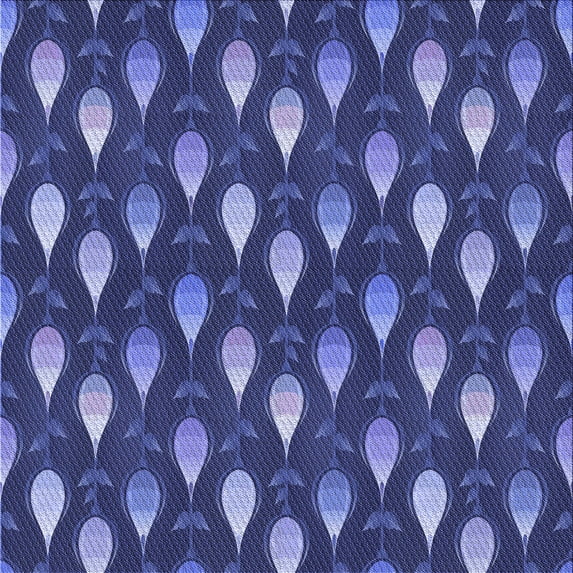 Ahgly Company Indoor Square Patterned Light Slate Blue Area Rugs, 7' Square