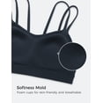 thumbnail image 3 of CRZ YOGA Softness Butterluxe V Neck Sports Bras for Women Workout Top Wireless Yoga Bras, 3 of 5