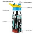 thumbnail image 3 of 5 Seconds of Summer 5Sos Stainless Steel Insulated Water Cup for Boys Girls Leakproof Water Bottle with Flip-Flop Lid, 3 of 8