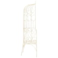 thumbnail image 3 of vidaXL Patio Bench 37.4" Iron Antique White, 3 of 5