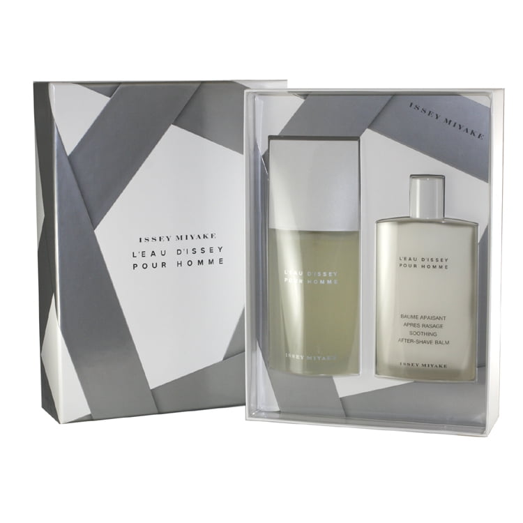 Issey Miyake Mens Gift Set Issey Miyake L'eau D'issey Cologne Gift Set for Men, 2 Pieces (4.2 Oz